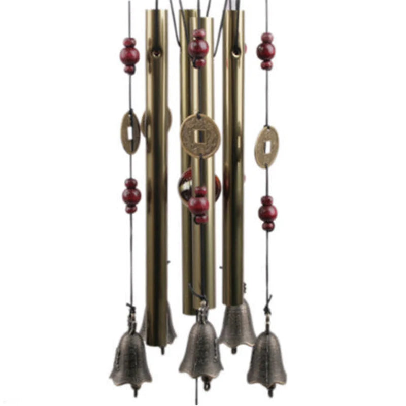 Outdoor Living Wind Chimes Yard  Antique Amazing Garden Tubes Bells Copper Home Windchime Chapel Bells Wall Hanging Home Decor
