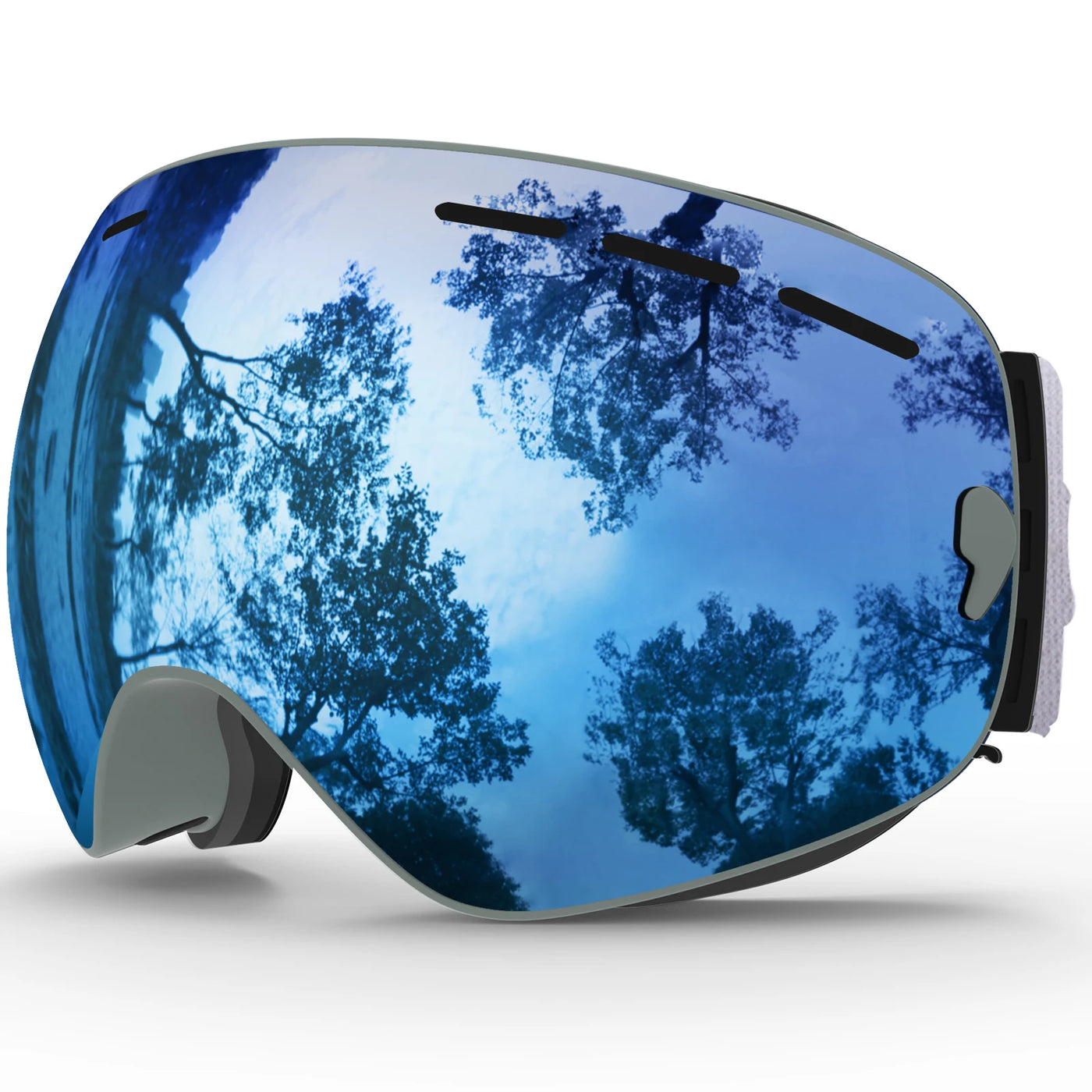 Ski Goggles,Winter Snow Sports Goggles with Anti-fog UV Protection for Men Women Youth Interchangeable Lens - Premium Goggles