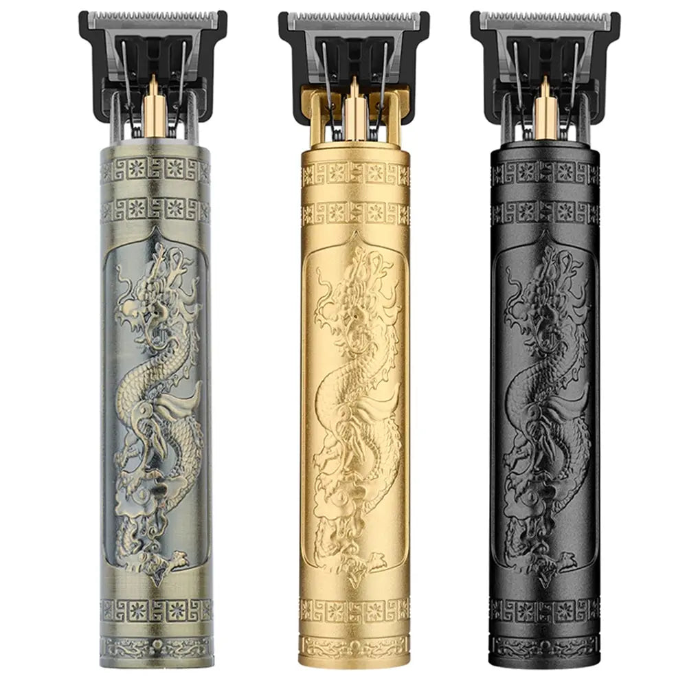 Electric Hair Cutting Machine Hair Clipper Professional Men Shaver Rechargeable Barber Trimmer for Men Dragon Buddha